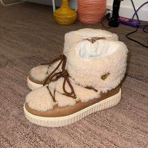 Pajar Ewa Waterproof Shearling & Leather Snow Boots